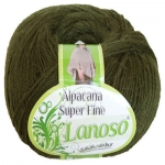Lanoso Alpacana Super Fine 35% шерсть 40% акрил 25% альпака 375 м 100 гр
